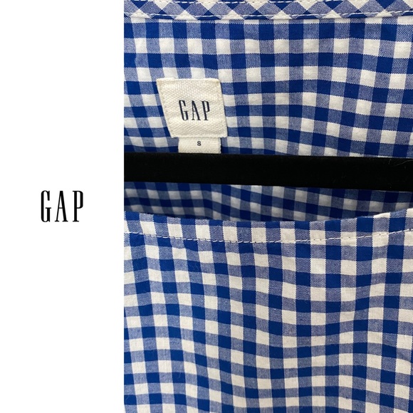 Gingham Blouse Tie Sleeves - Picture 6 of 8